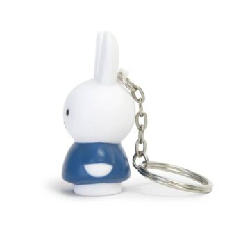 Miffy Blue and White keyring