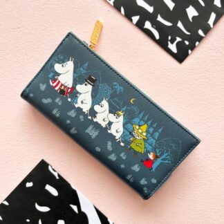 Moomin Blue Forest Wallet