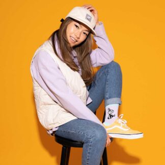 Nordic Buddies Moomin 5 Panel Cap Off White