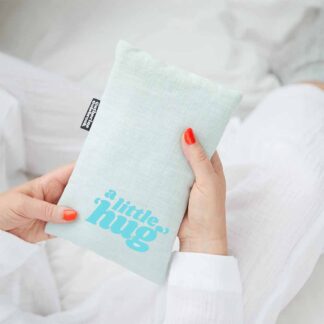 Linen Little Hug Hot Water Bottle - Mint