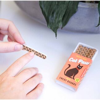 Matchbox Cat Paw Emery Boards