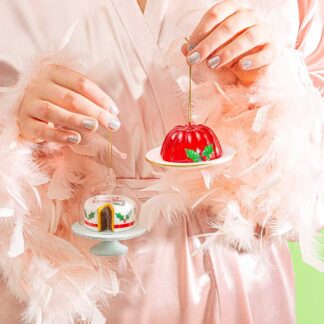 Jelly on a Plate Shaped Bauble