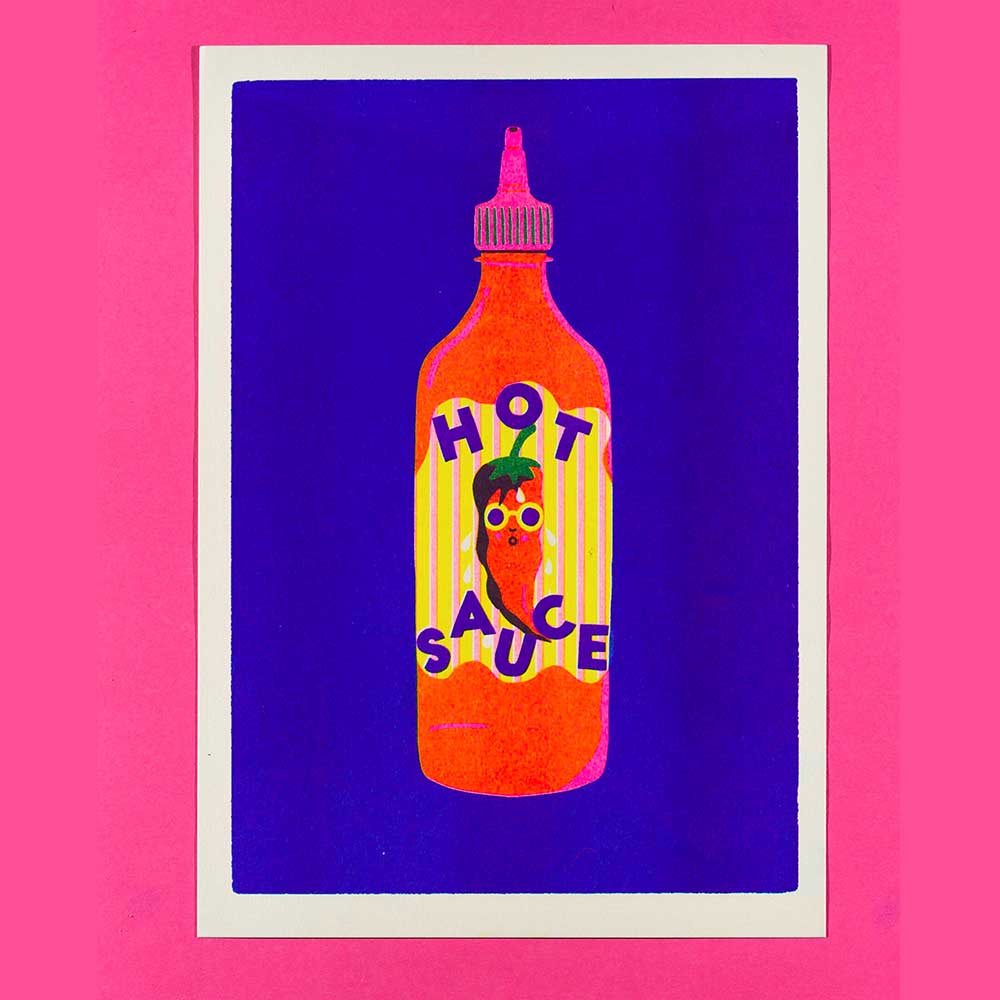 naomi-wilkinson-a4-riso-print-hot-sauce-(blue)-166183-1